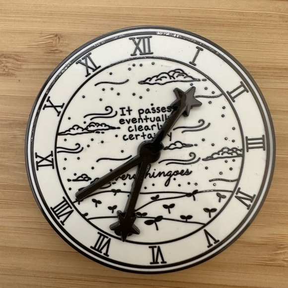 BTS Namjoon RM Mono everythingoes Clock Enamel Pin - Picture 4 of 5